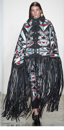 ktz-marjan-pejoski-new-york-fashion-week-runway-2015-2016-fall-autumn-winter-womens-native-american-tribal-oversized-coat-shearling-fringes